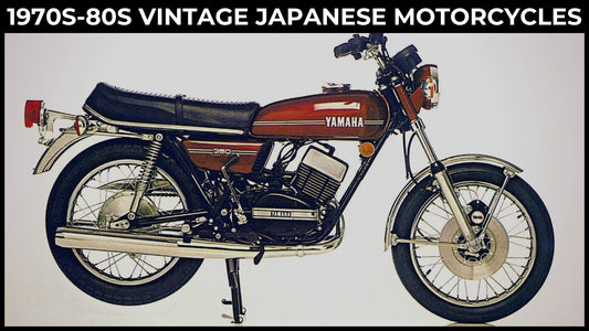 1970s-80s Vintage Japanese Motorcycles