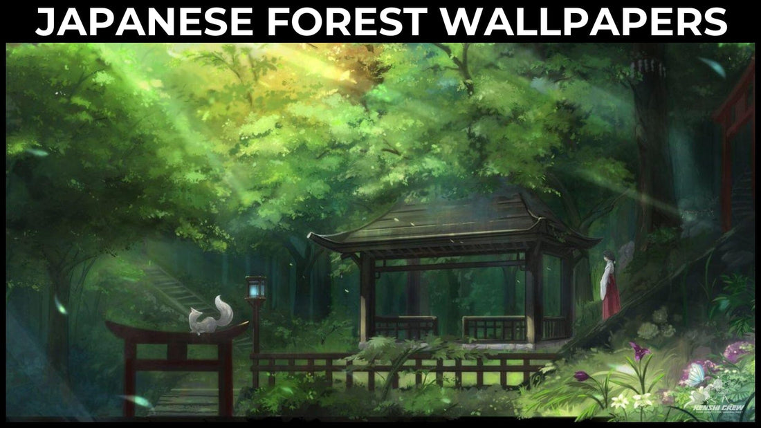 Japanese Forest Wallpaper