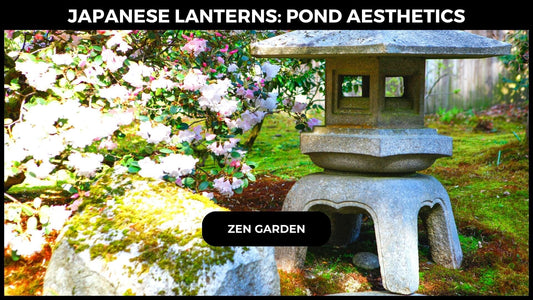 Japanese Lanterns: Pond Aesthetics Illuminated