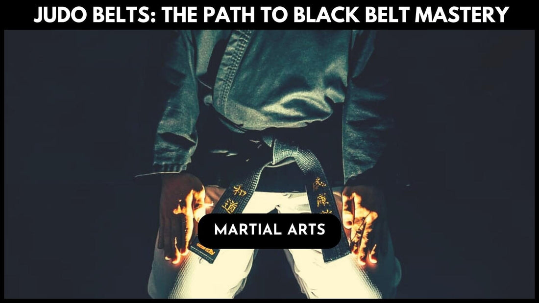 Judo Belts: The Path to Black Belt Mastery