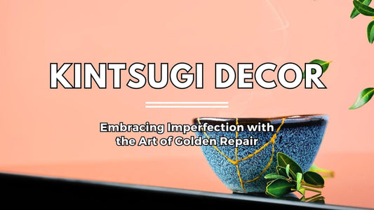 Kintsugi Decor: Embrace Imperfection with Golden Repair