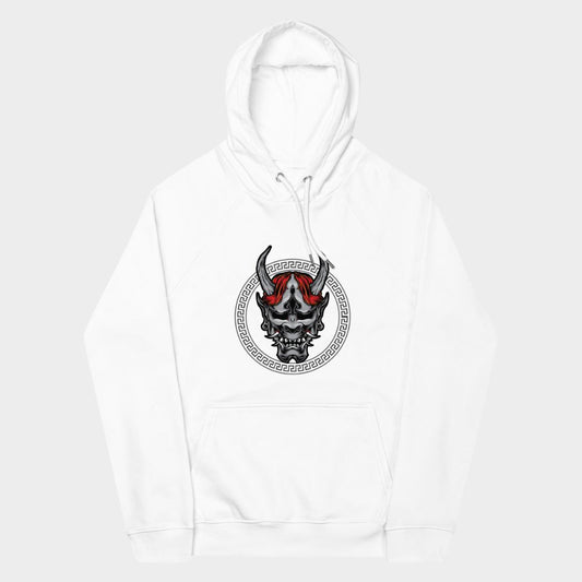 LouVoyage - Hoodie Women - Mystic Demon - White - XS/3XL