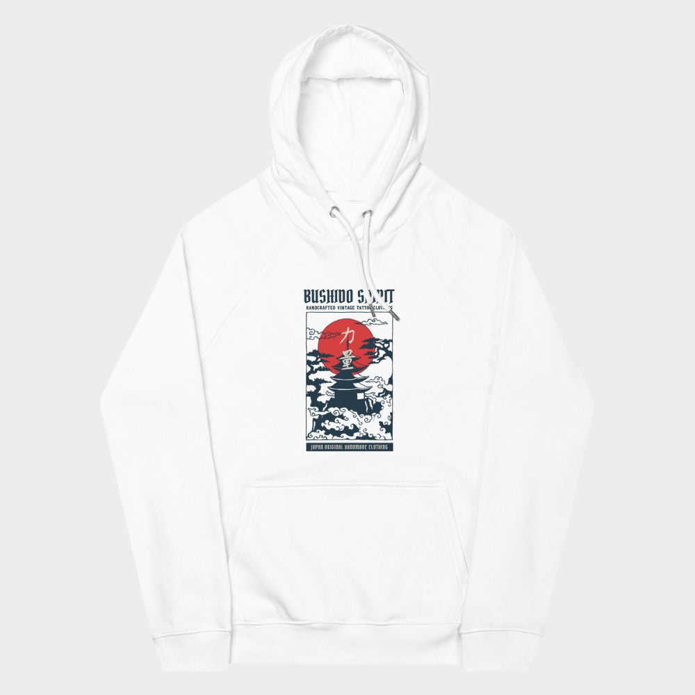 LouVoyage - Hoodie Women - Bushido Spirit - White - XS/3XL