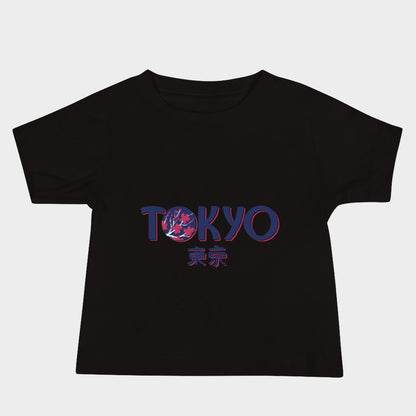 LouVoyage - T-shirt Baby - Tokyo Style - Black - 6/24M