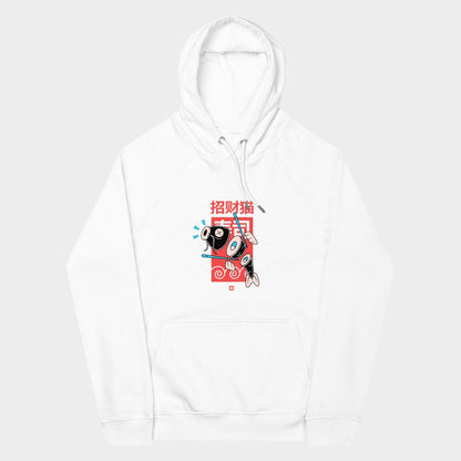 LouVoyage - Hoodie Men - Sushi & Fish - White - XS/3XL