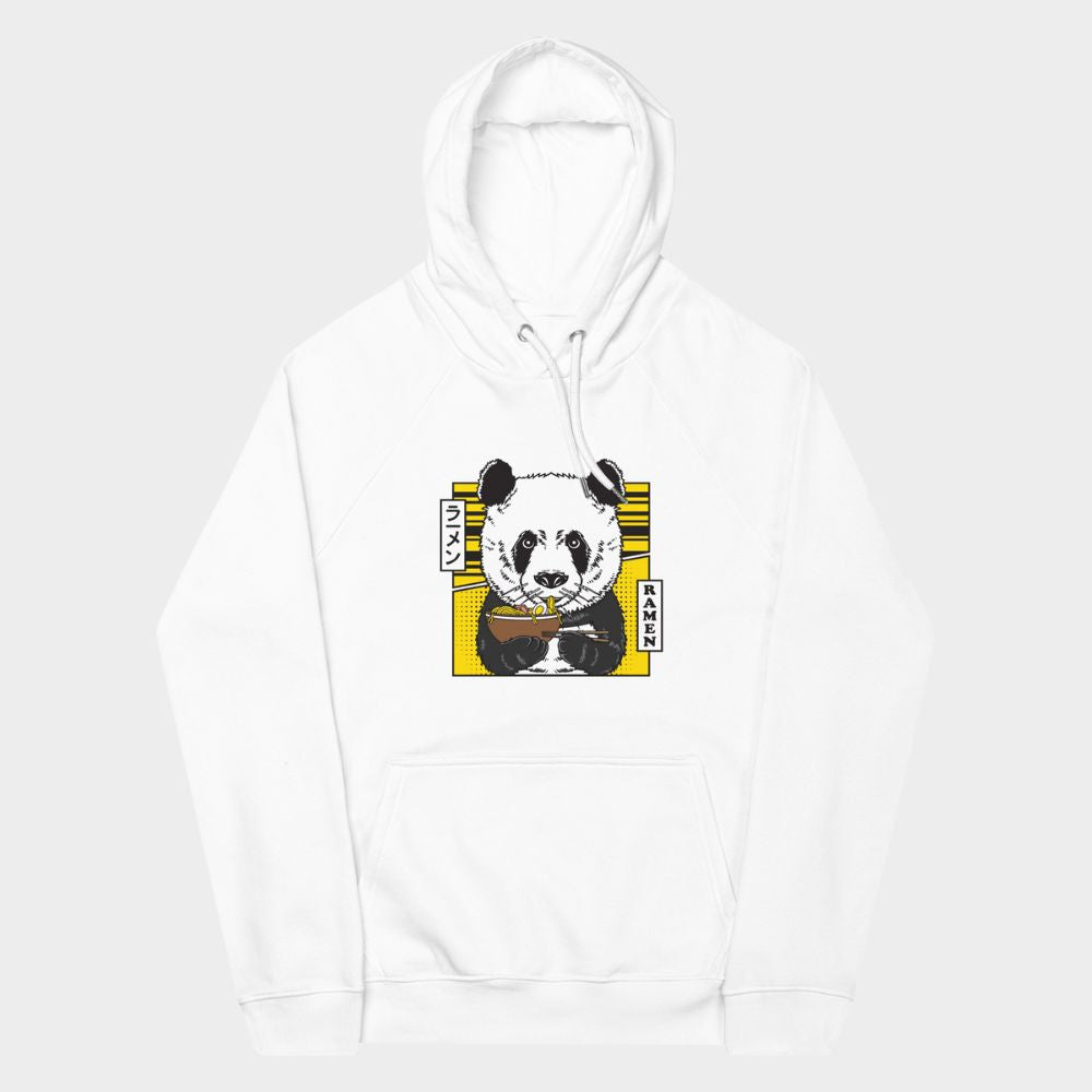 LouVoyage - Hoodie Women - Panda x Ramen - White - XS/3XL