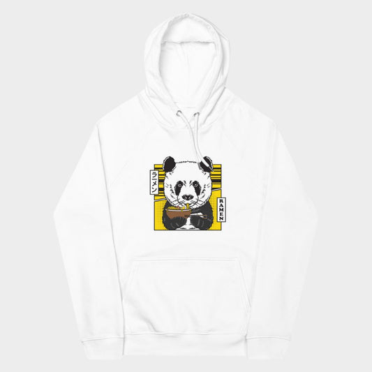 LouVoyage - Hoodie Women - Panda x Ramen - White - XS/3XL