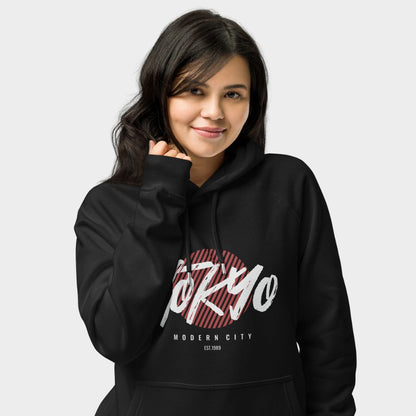 LouVoyage - Hoodie Women - Modern Tokyo - Black - XS/3XL