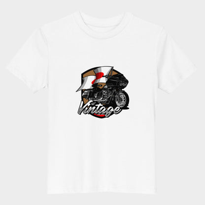 LouVoyage - T-shirt Boys - Yamaha Star Ventura - White - 3/13Y