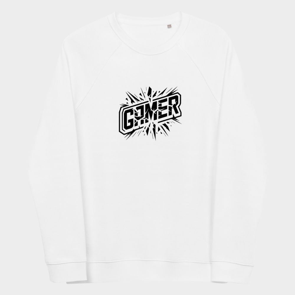 LouVoyage - Pullover Men - Gamer Phoenix - White & Gray - XS/3XL