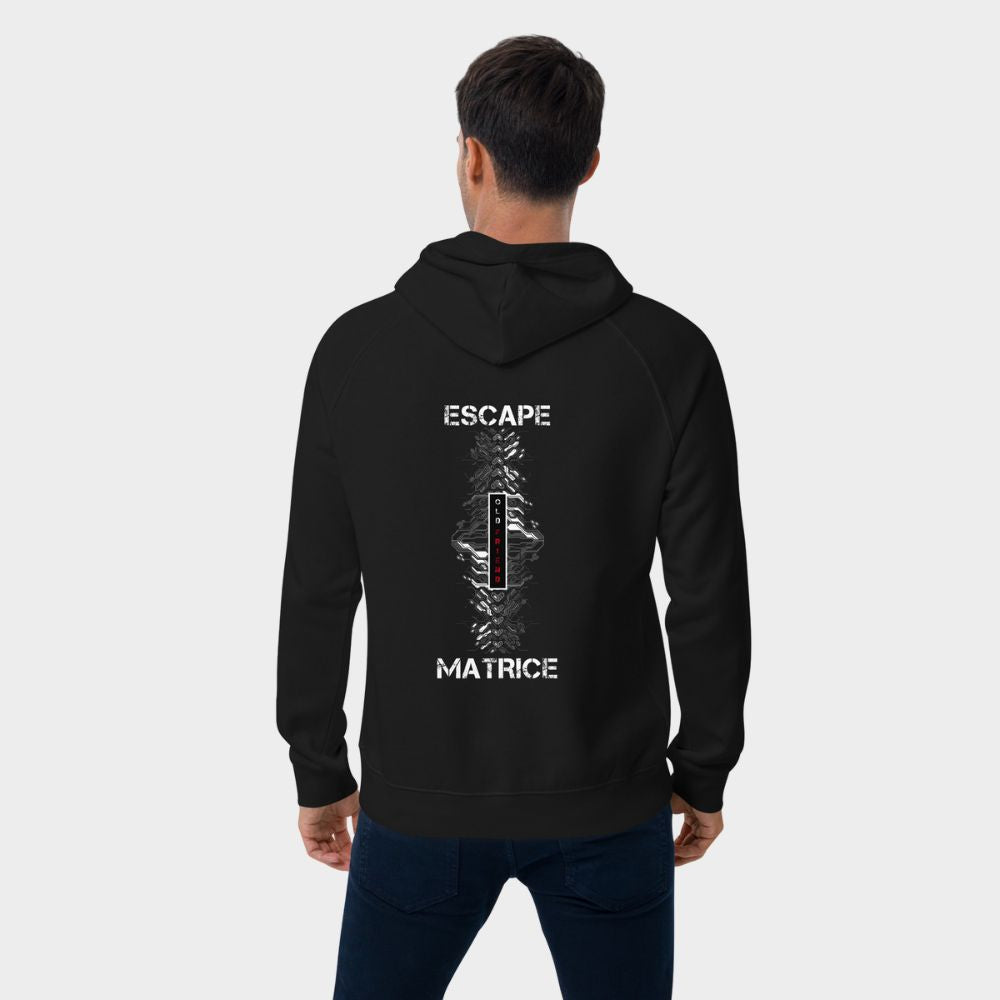 LouVoyage - Hoodie Men - Escape Matrice - Black - XS/3XL