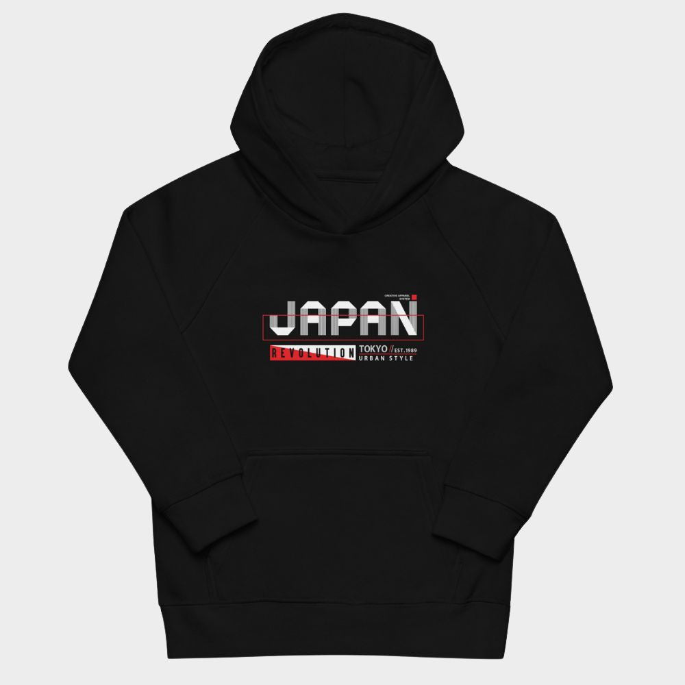 LouVoyage - Hoodie Boys - Japan Racing - Black - 4/12Y