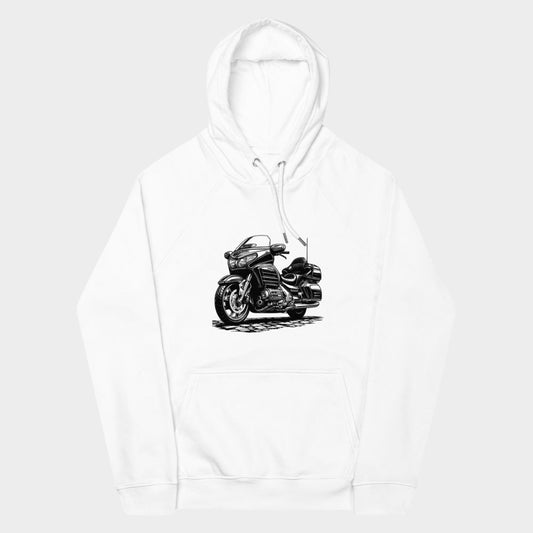 LouVoyage - Hoodie Men - Yamaha XV 1900 - White - XS/3XL