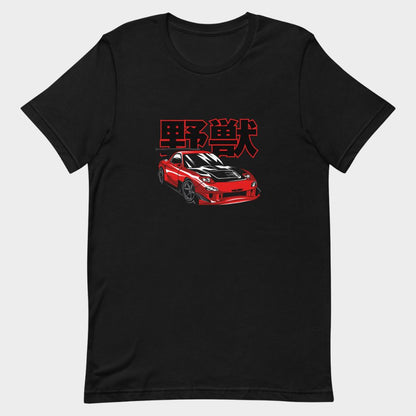 LouVoyage - T-shirt Men - RX-7 JDM - Black - XS/3XL