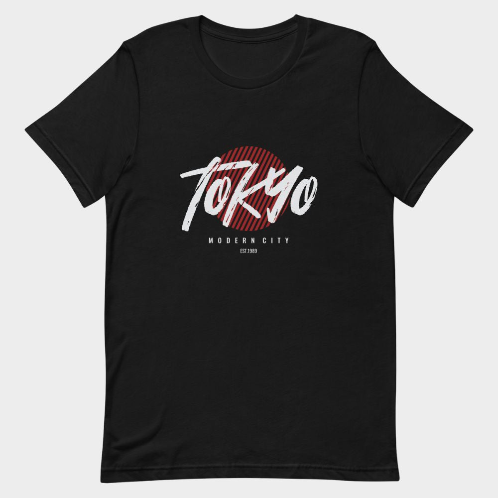 LouVoyage - T-shirt Men - Tokyo Style - Black - XS/2XL