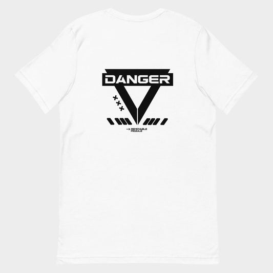 LouVoyage - T-shirt Men - Urban Style - White & Gray - XS/3XL