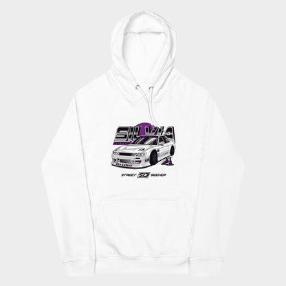 LouVoyage - Hoodie Men - Silvia S13 - White - XS/3XL