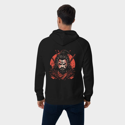 LouVoyage - Hoodie Men - Samurai Sensei - Black - XS/3XL