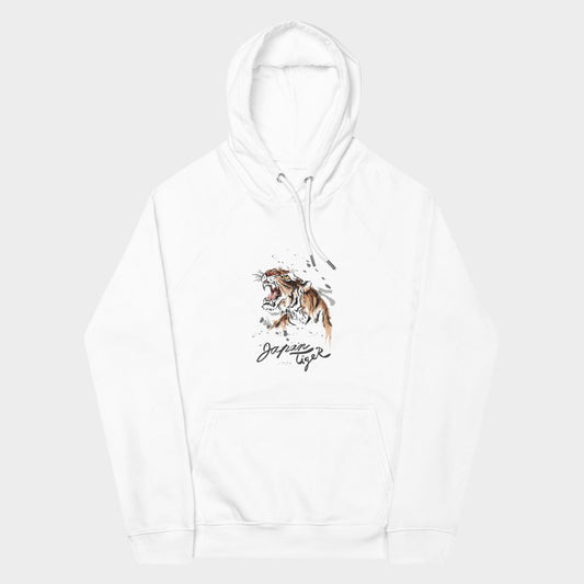 LouVoyage - Hoodie Women - Japan Tiger - White - XS/3XL