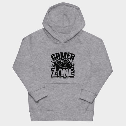 LouVoyage - Hoodie Girls - Gamer Zone - Gray - 4/12Y