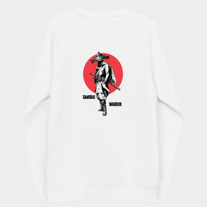 LouVoyage - Pullover Men - Warrior Samurai - White - XS/3XL