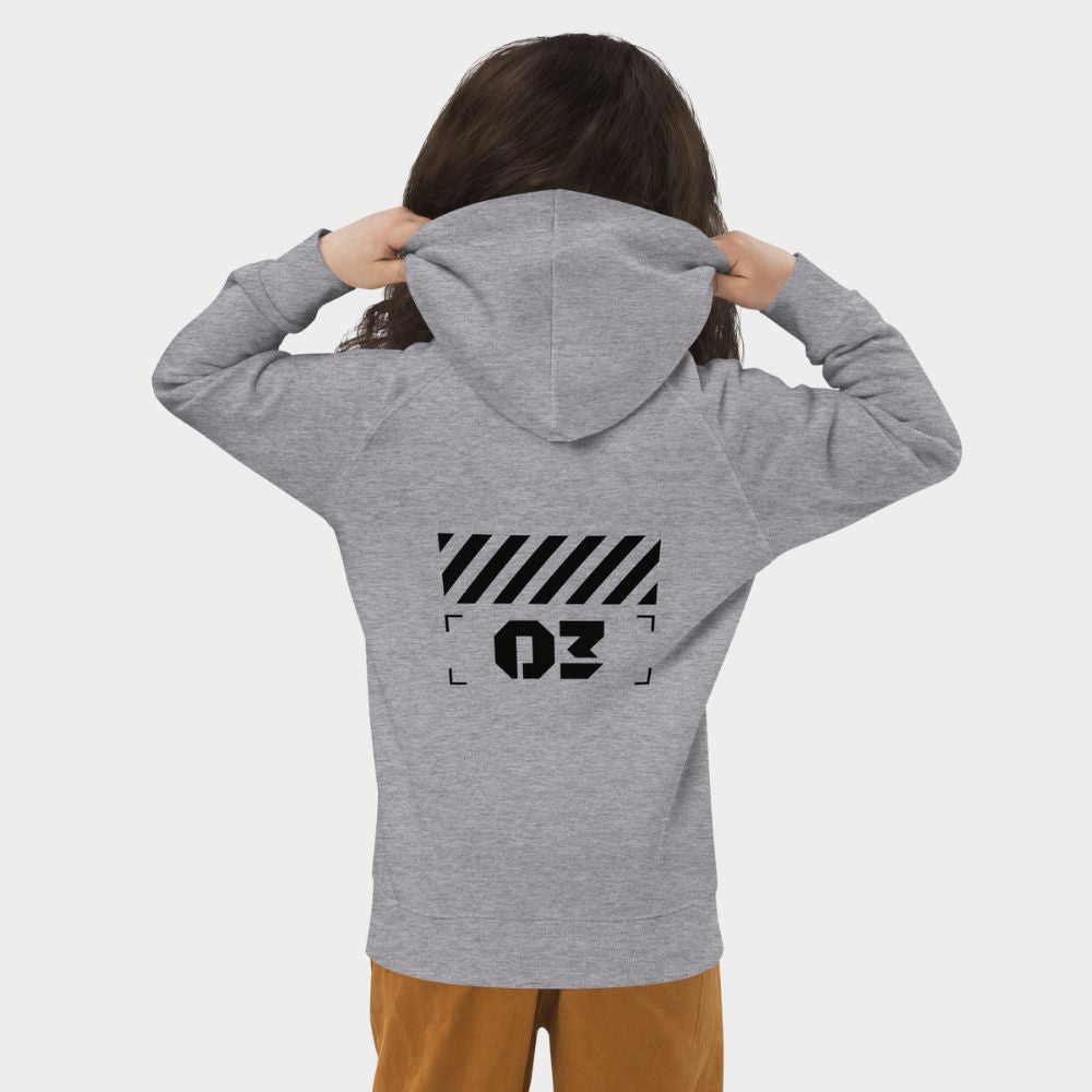 LouVoyage - Hoodie Girls - Restricted - Gray - 4/12Y