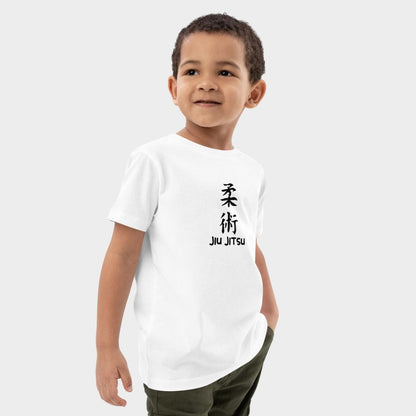 LouVoyage - T-shirt Boys - Jiu Jitsu - White - 3/13Y