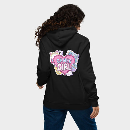 LouVoyage - Hoodie Women - Gamer Girl - Black - XS/3XL