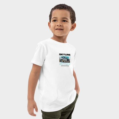 LouVoyage - T-shirt Boys - Skyline - White - 3/13Y