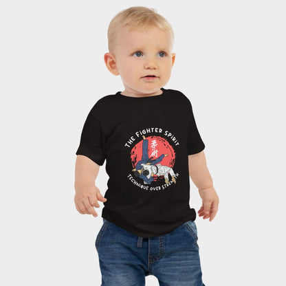 LouVoyage - T-shirt Baby - BJJ - Black - 6/24M