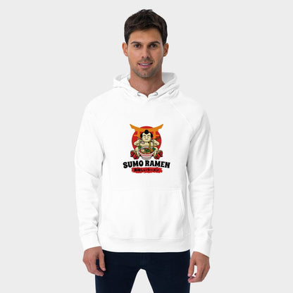 LouVoyage - Hoodie Men - Sumo Ramen - White - XS/3XL