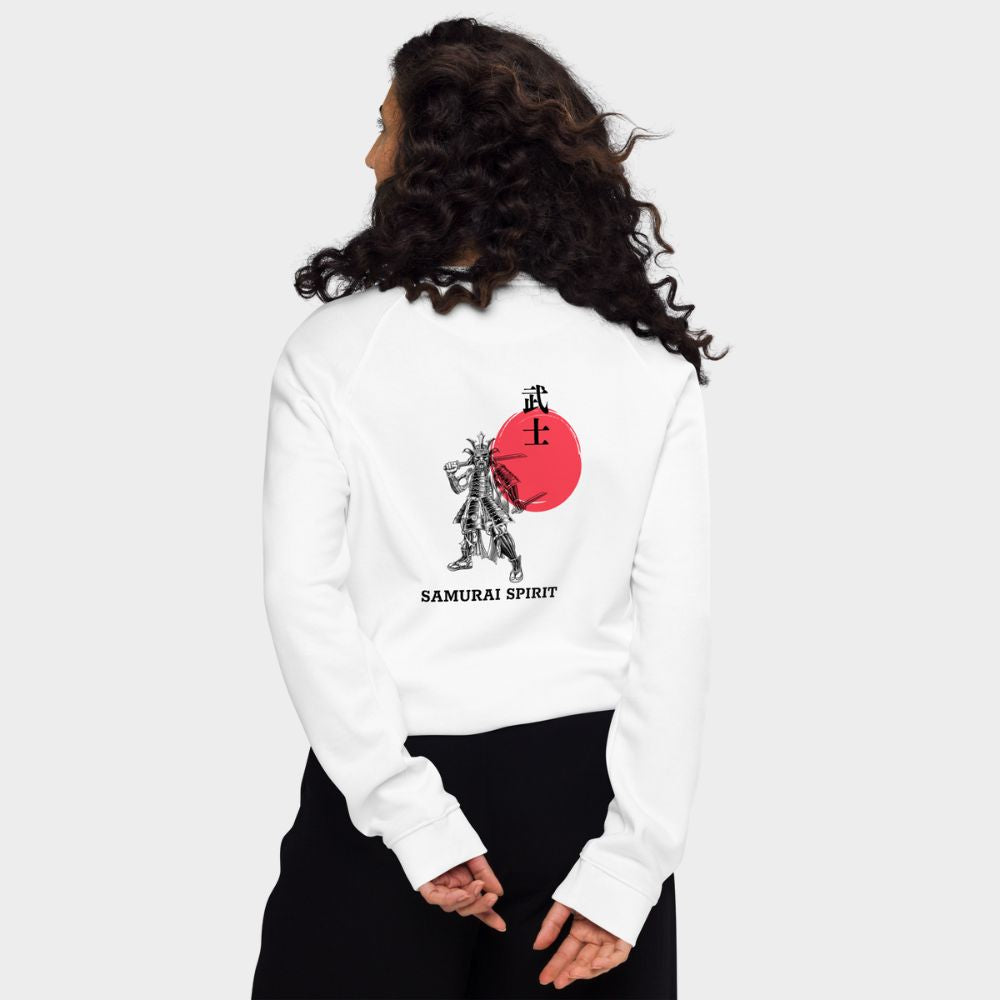 LouVoyage - Pullover Women - Samurai Spirit - White - XS/3XL