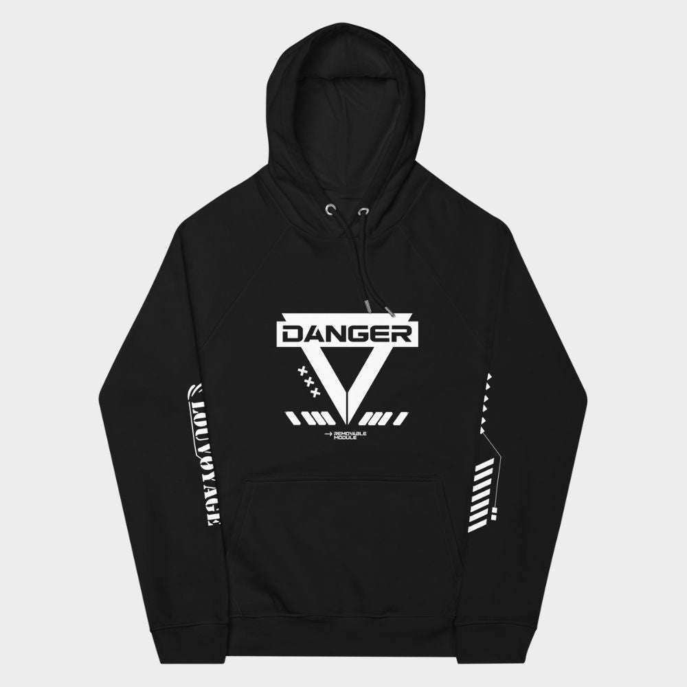 LouVoyage - Hoodie Men - Urban Style - Black - XS/3XL