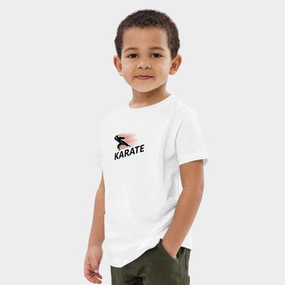 LouVoyage - T-shirt Boys - Karate Style - White - 3/13Y