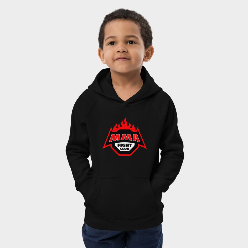 LouVoyage - Hoodie Boys - MMA Fight - Black & Gray - 4/12Y