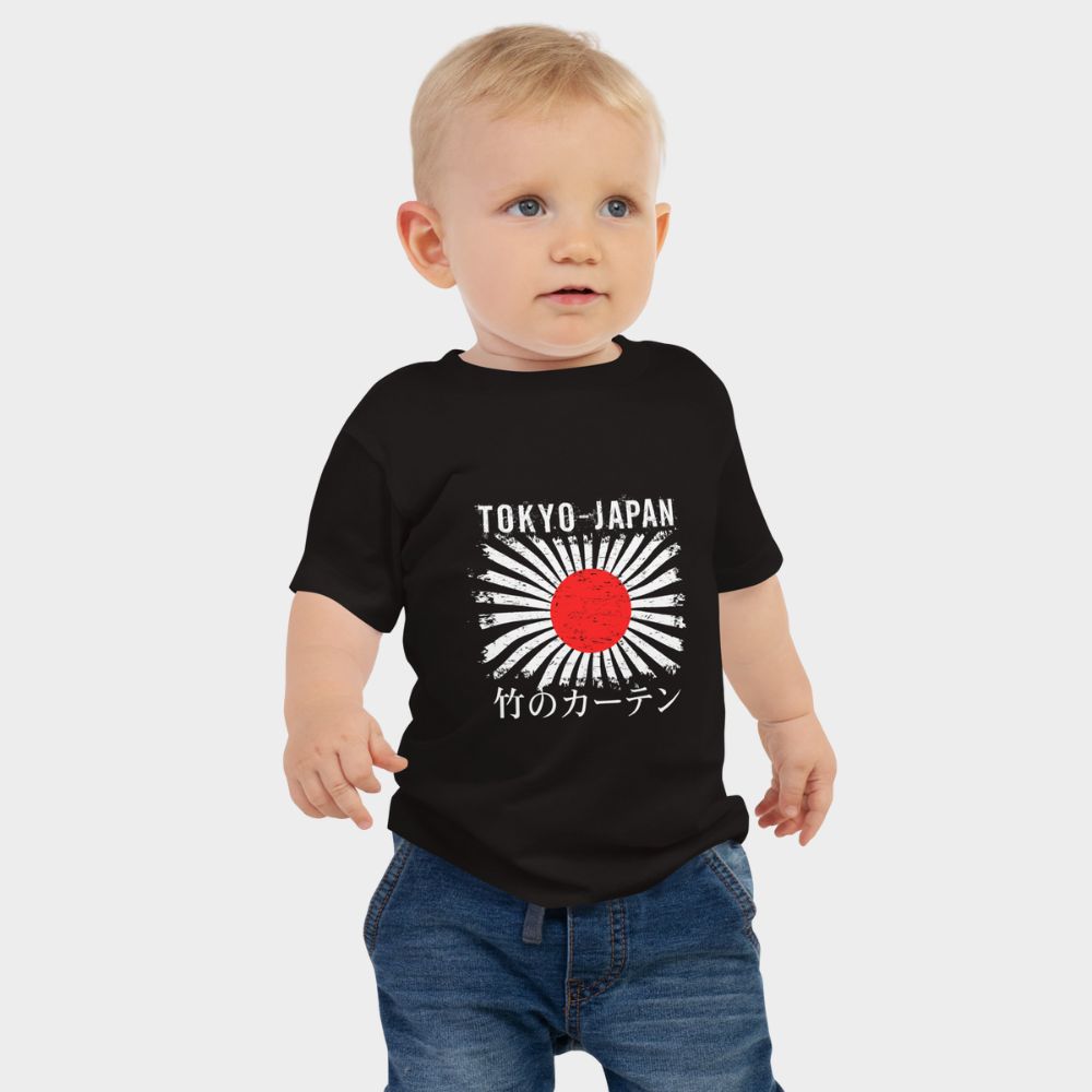 LouVoyage - T-shirt Baby - Tokyo Style - Black - 6/24M