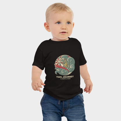 LouVoyage - T-shirt Baby - Wukong - Black & White - 6/24M