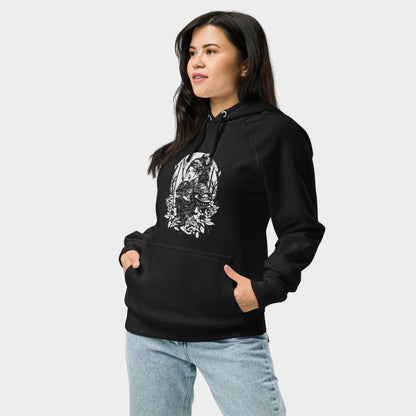 LouVoyage - Hoodie Women - Warrior Woman - Black - XS/3XL