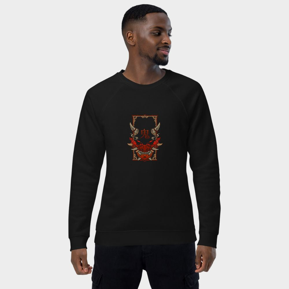 LouVoyage - Pullover Men - Oni - Black - XS/3XL