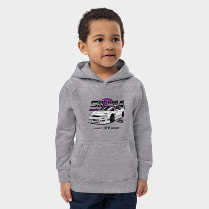 LouVoyage - Hoodie Boys - Silvia S13 - Gray - 4/12Y