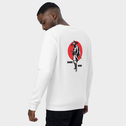 LouVoyage - Pullover Men - Warrior Samurai - White - XS/3XL