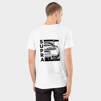 LouVoyage - T-shirt Men - JDM Supra - White - XS/3XL