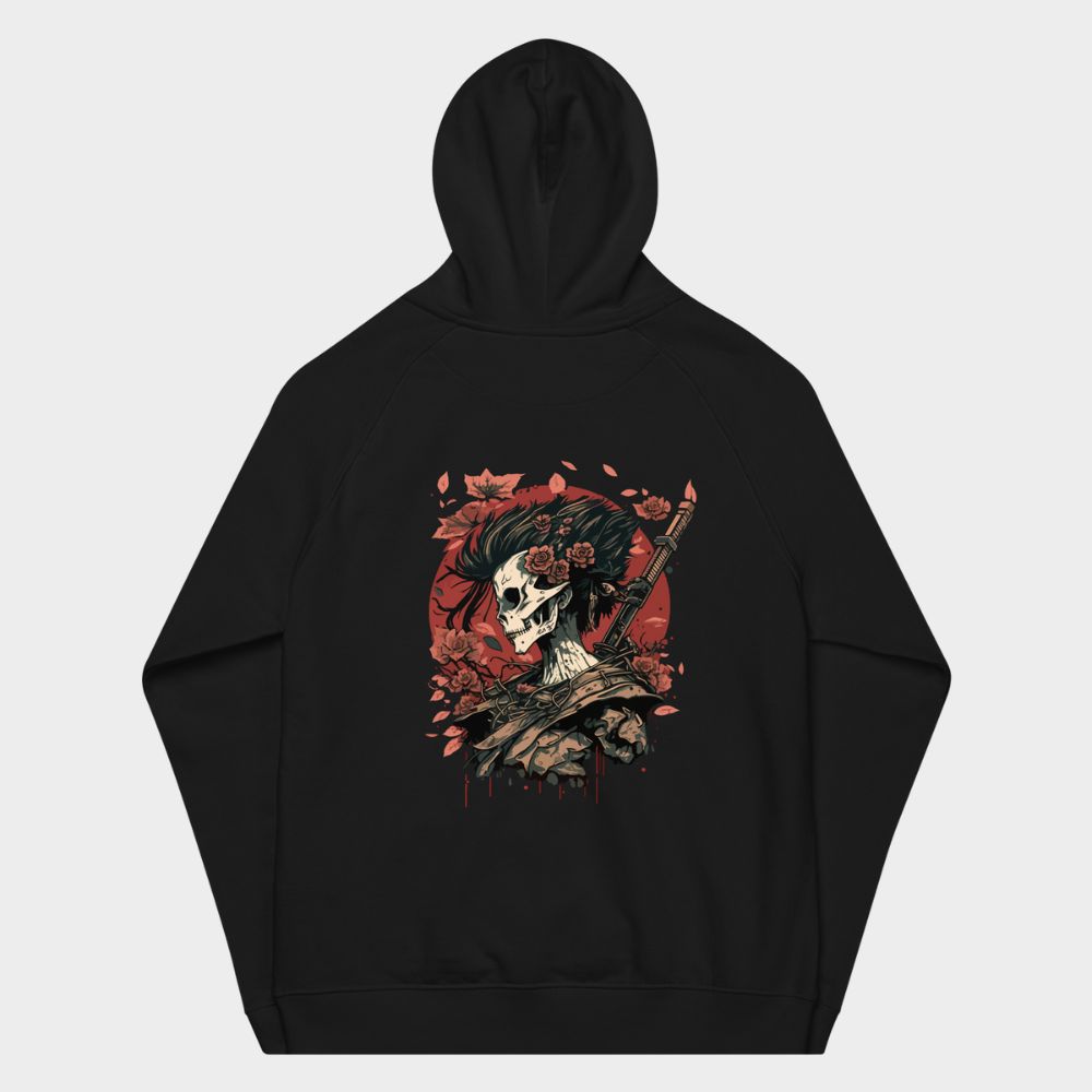 LouVoyage - Hoodie Women - Samurai Fallen - Black - XS/3XL