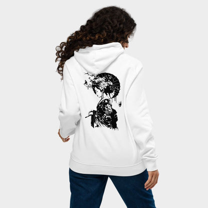 LouVoyage - Hoodie Women - Geisha - White - XS/3XL