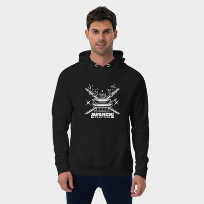 LouVoyage - Hoodie Men - Shinto Temple - Black - XS/3XL