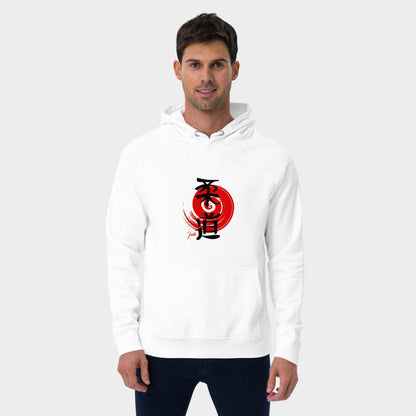 LouVoyage - Hoodie Men - Judo Sign - White - XS/3XL