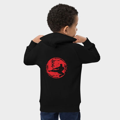 LouVoyage - Hoodie Boys - Karate - Black - 4/12Y