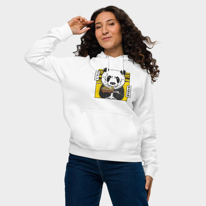 LouVoyage - Hoodie Women - Panda x Ramen - White - XS/3XL