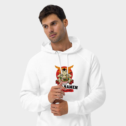 LouVoyage - Hoodie Men - Sumo Ramen - White - XS/3XL