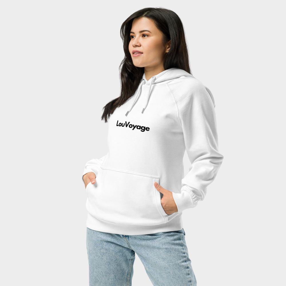 LouVoyage - Hoodie Women - Geisha - White - XS/3XL